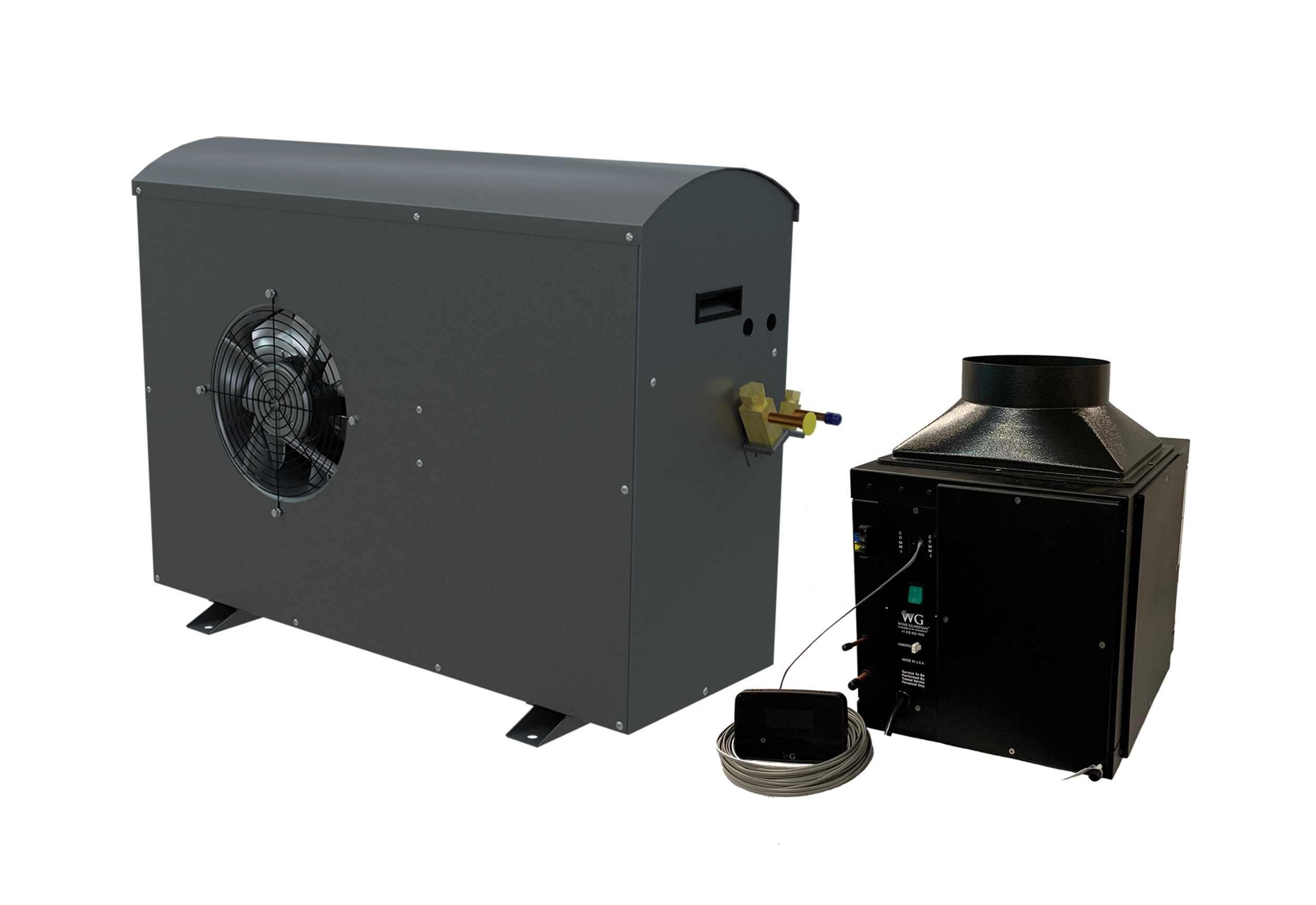 DS025 Ducted Split Wine Cellar Cooling Unit 60Hz Wine Cellar Depot